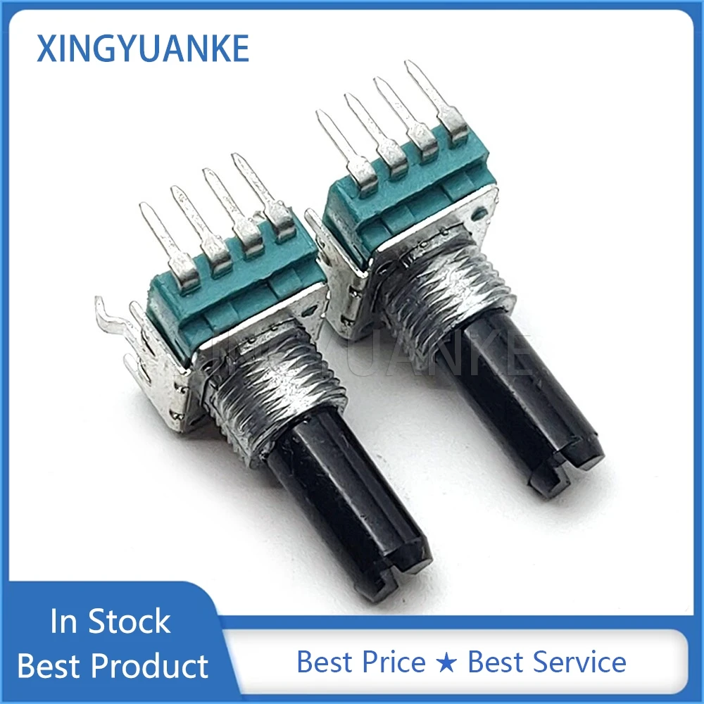 3PCS WSME250/315 Welding Machine Panel Potentiometer B1K B10K B100K B102 B103 B104 Vertical 4-Pin D Shaft Length 18MM