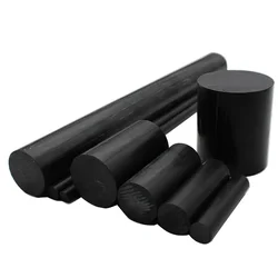 PA6 Pure Nylon Rods Wear Resistant Bar For Machining Black Diameter 3mm To 300mm