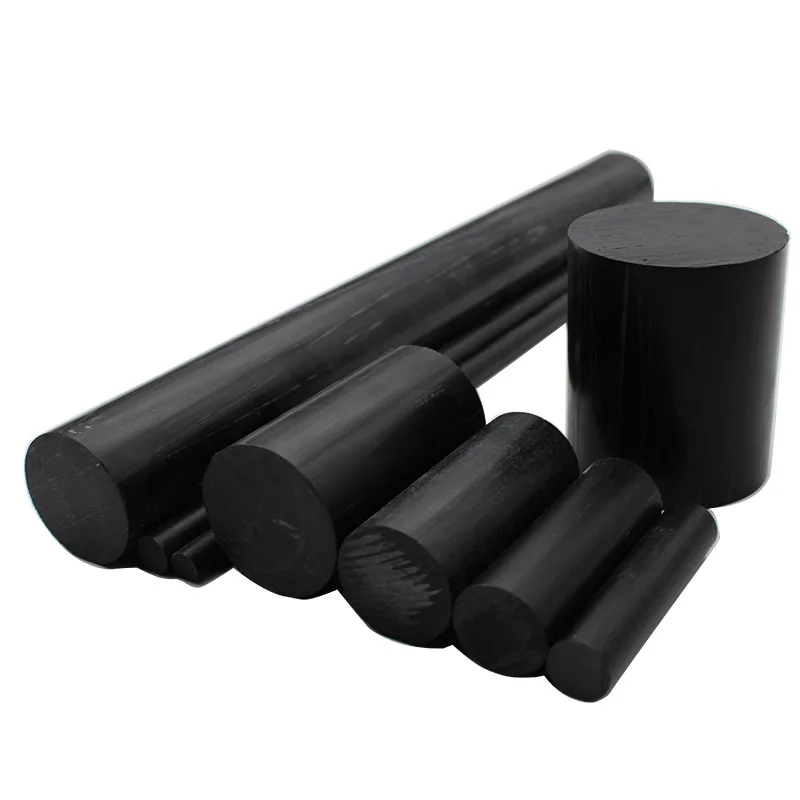 Imagem -02 - Barras Redondas de Nylon Hastes Pretas 15 mm 20 mm 25 mm 30 mm 35 mm 40 mm 45 mm 50 mm 55 mm 60 mm 65 Milímetros 70 Milímetros 75 Milímetros 80 Milímetros 85 Milímetros 90 Milímetros 95 Milímetros 100 Milímetros Pa6