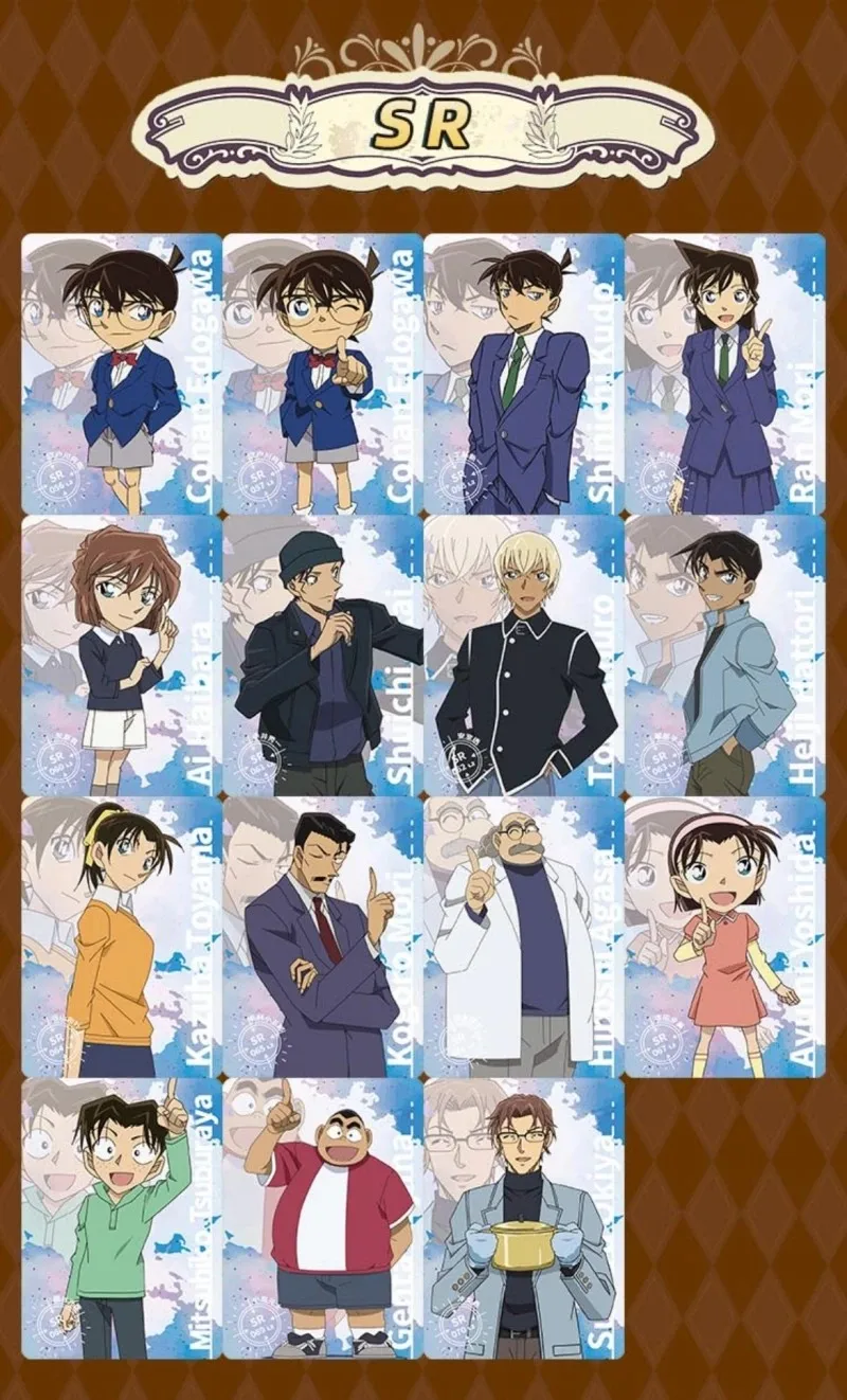 KAYOU Echte Detektiv Conan Karte Name Denken Reveal Paket Halloween Thema Kuroba Kaito Anime Sammlung Karten Spielzeug Geschenke – Detail 35