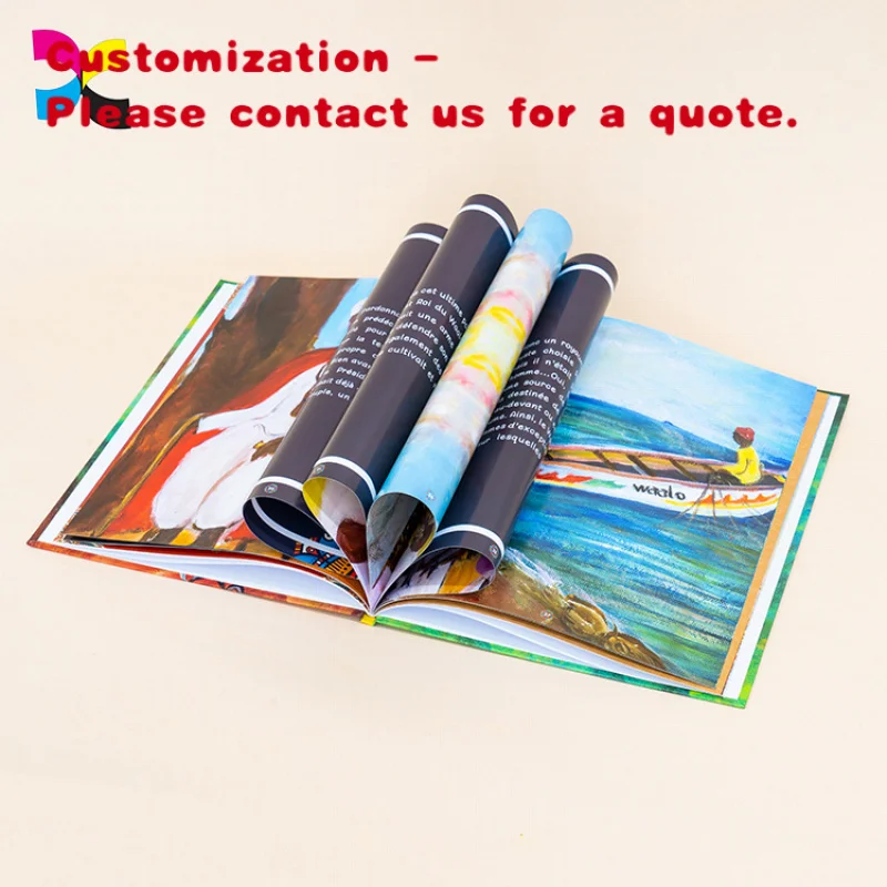 

custom.Eco Friendly Professional Custom Printing Service Paper Colorful Booklet Catalogue Brochure
