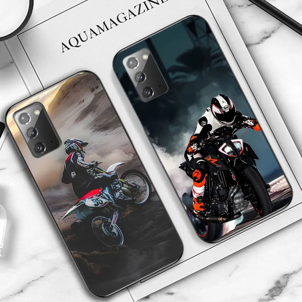 Moto Cross Motorcycle Sports Phone Case For Samsung Note 8 9 10 20 Pro Plus Lite M 10 11 20 30 21 31 51 A 21 22 42 02 03