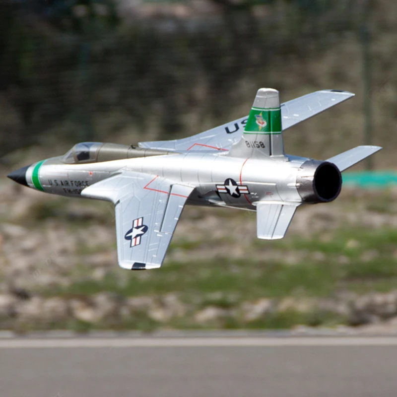 Freewing  64mm Ducted Fan F-105 Thunderchief Edf Jet Model Plane Or Ship RC AirPlane simulation 3S