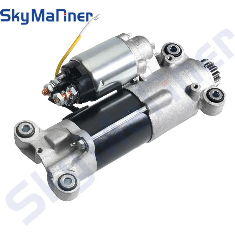 8M0038387 Starter Motor 879345T77 for Mercury Outboard 4T 75-115HP F75 F80 F90 F100 F115 New Style 12V CCW Rotation PMGR 8000332