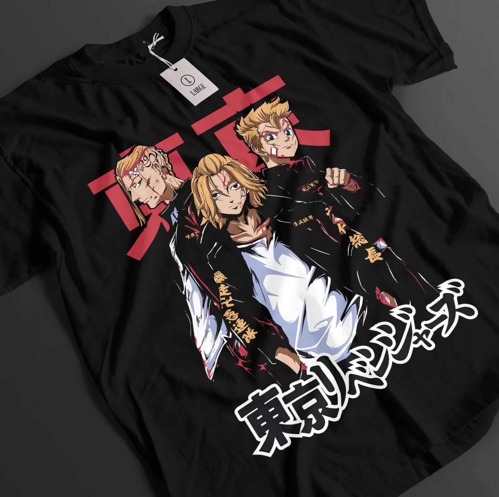 Tokyo Revengers Manjiro Sano Mikey Draken Takemichi T-shirt Men Anime Manga Graphic Print Casual Short Sleeve Summer Hipster Top
