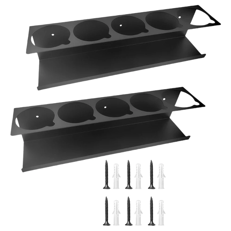 

Y5GD Pair of Metal Garage Bottle Holders for Enthusiasts and Mechanics