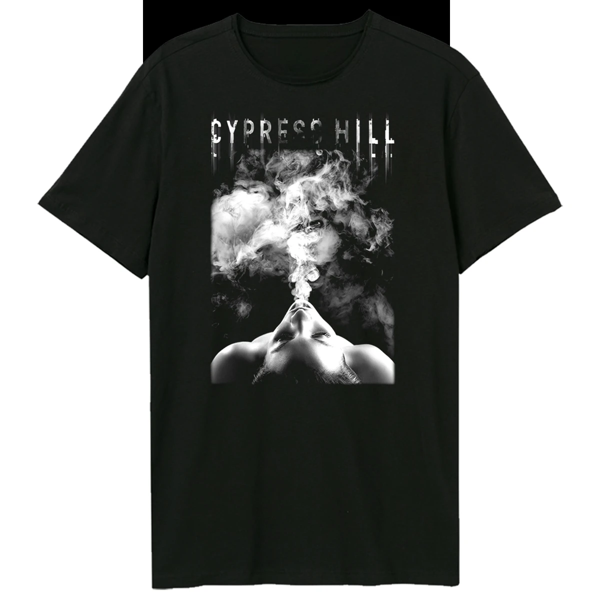 

Cypress Hill Smoke Up Peripheral Pattern Printing Summer Luxury Brand Cotton Men's and Women's T-Shirts Short Sleeves