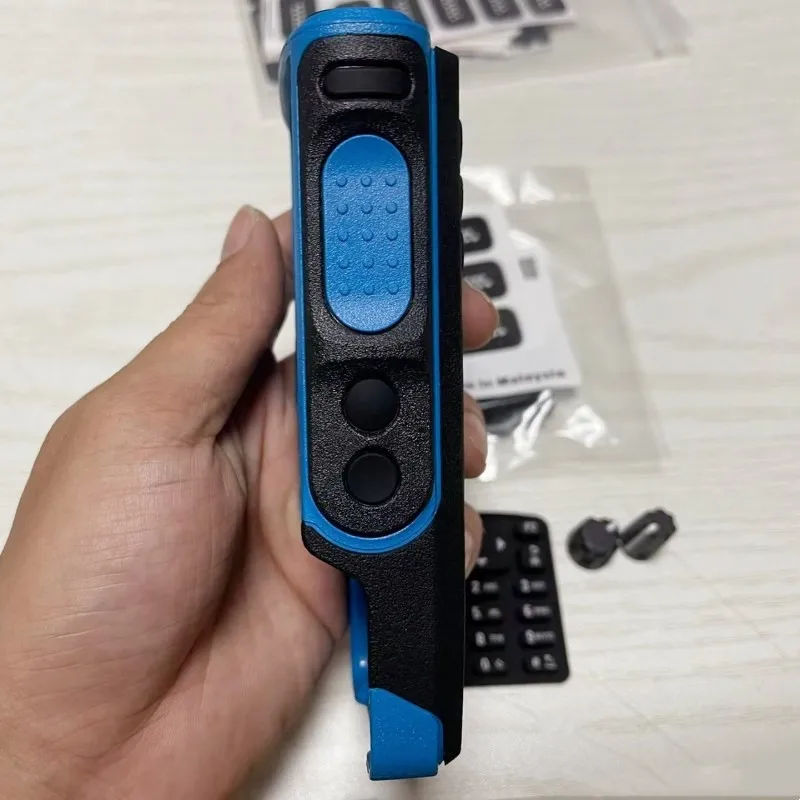 Handheld Radio Full Keypad Front Housing Cover Case Kit for Motorola DP4801ex DP4800ex DGP8550ex Walkie Takie Accessories