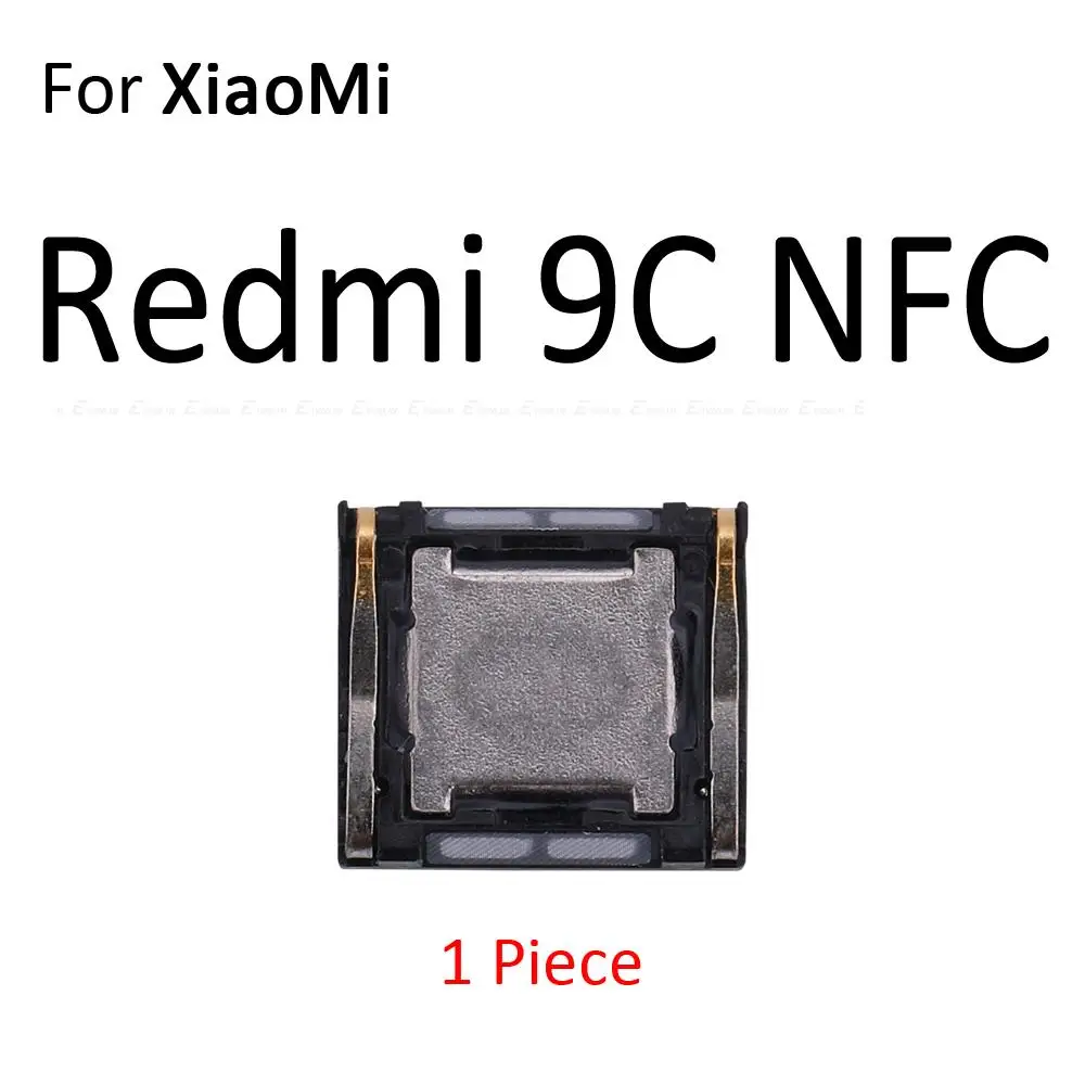 Fuso de ouvido dianteiro e traseiro para xiaomi, peça de reposição para redmi 9a, 9c, nfc, 10 prime, nota 10, pro, max, 10t, 9t, novo