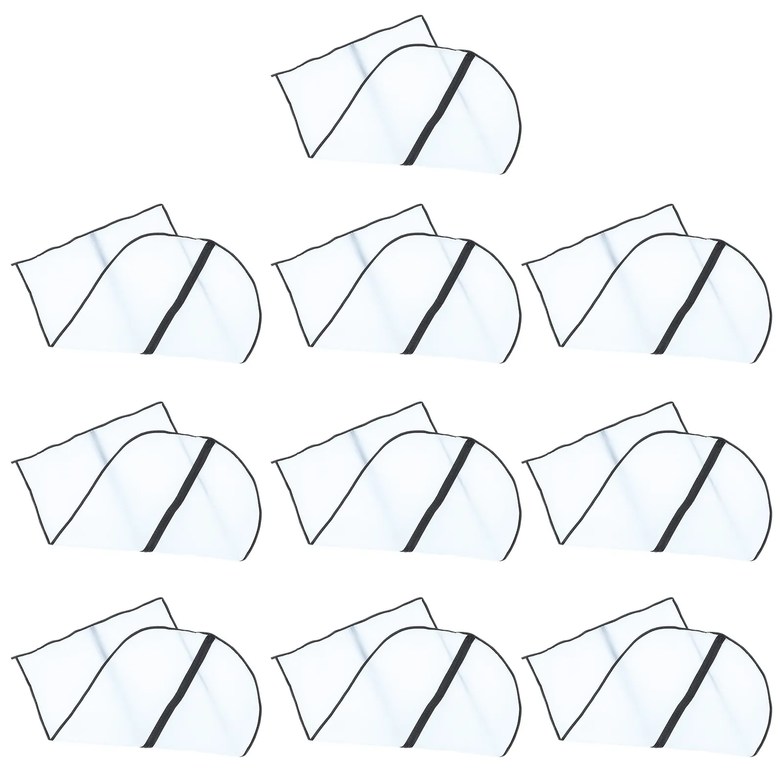 

10 шт. защитных чехлов для одежды от пыли, пылезащитные мешки для платьев и одежды