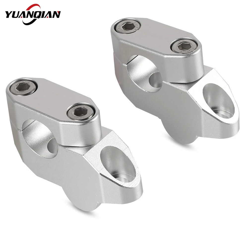 FOR Suzuki Bandit GSF 250 400 600 650 750 1200 1250 Motorcycle Accessories 22MM Handlebar Riser Bar Mount Handle Clamp GSF650 view 3