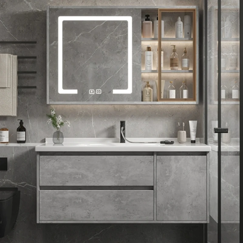 

Furniture Bathroom Mirrors Sinks Narrow Cabinet Medicine Multifunction Home Washbasin Multifunction Hovedskapet Home Furniture