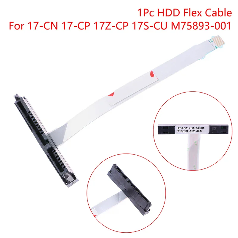 HDD Cable For  17-CN 17-CP 17Z-CP 17S-CU Hard Disk Interface Laptop SATA Hard Drive HDD SSD Connector Flex Cable M75893-001