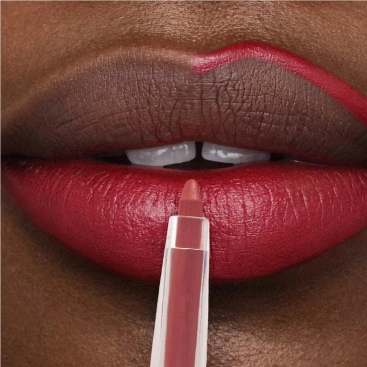 Fodera per labbra in velluto opaco Fodere per labbra liquide impermeabili sexy a lunga durata Trucco rosso antitraccia Cosmetico nudo