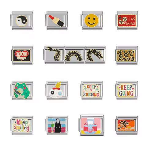 Italian Charm Store Italian Charm Bracelet 9mm Diy Rich Guys, Los Angeles, Loong