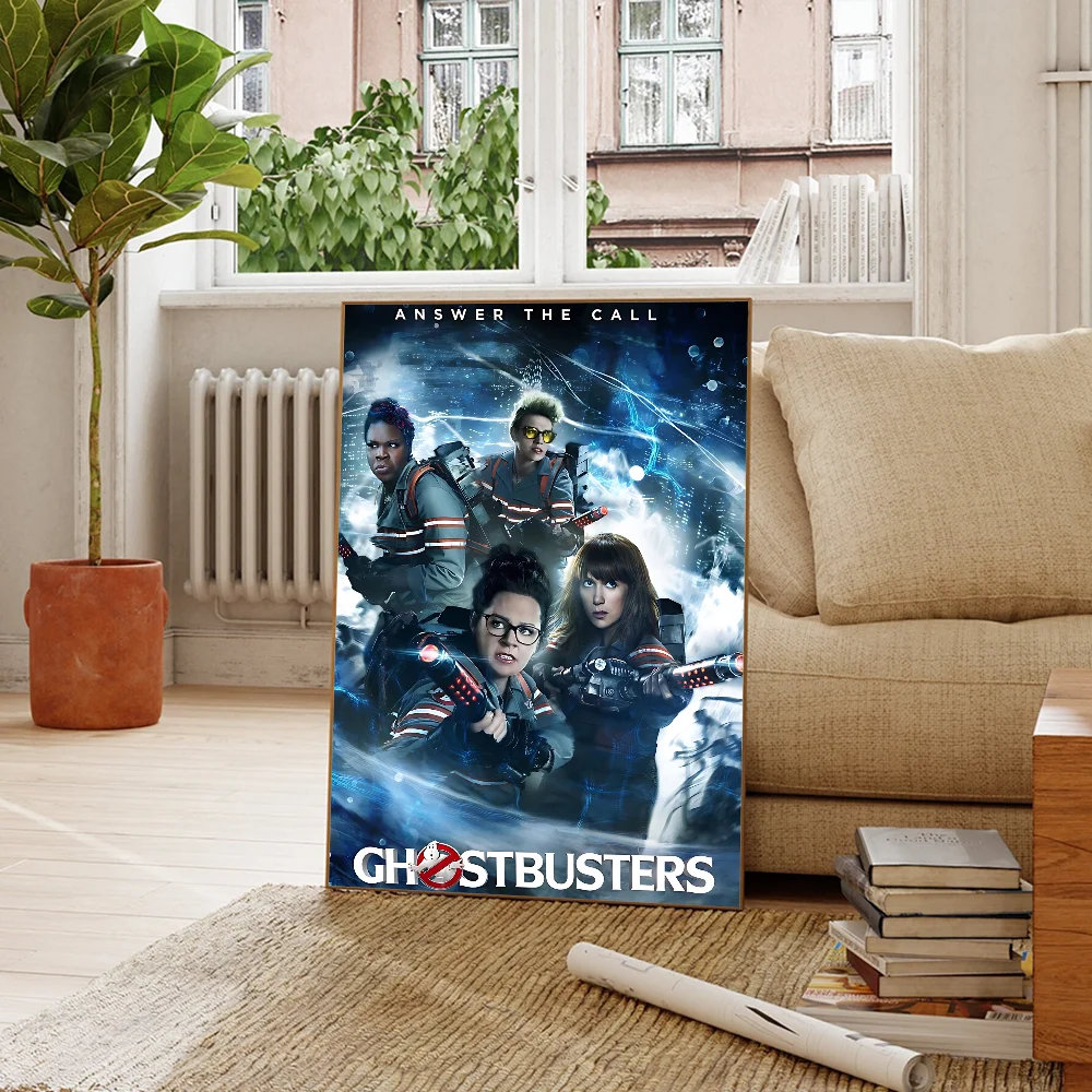 ملصقات كلاسيكية عتيقة من E-Extreme G-Ghostbusters لغرفة عتيقة وبار منزلي ومقهى ديكور منزلي إسكندنافي