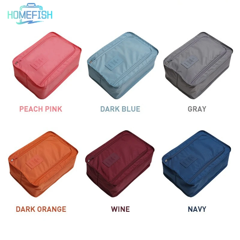

HOMEFISH Portable Folding Shoes Storage Bag Multifunctional Waterproof Travel Shoes Bag Pouch Organizer