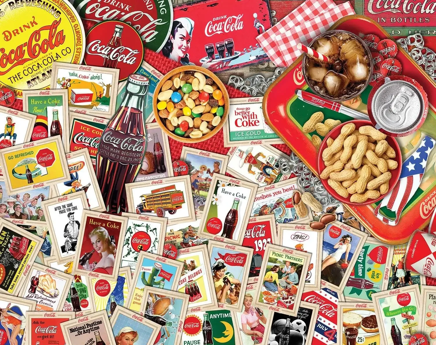 520/500/300 Pieces Wooden Puzzle for Collector's Table Jigsaw Puzzles for Challenging Family Activity Games Party Birthday Gift