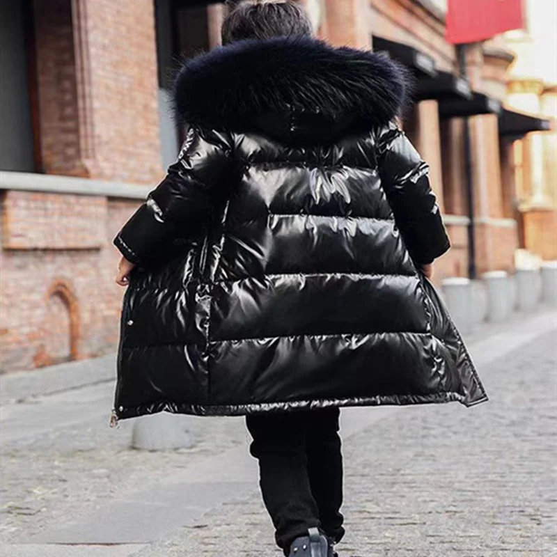 Boys Down Jacket Coat Overcoat Cotton 2023 Lovey Warm Thicken Winter Plus Size Children\'s Clothing