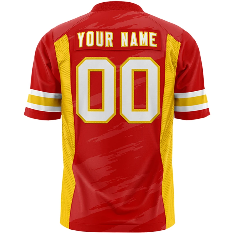 OEM الصانع مخصص البوليستر خمر قميص رياضي ريترو كرة القدم الأمريكية Boxy تي شيرت قصير مطبوعة شبكة الرجبي ارتداء