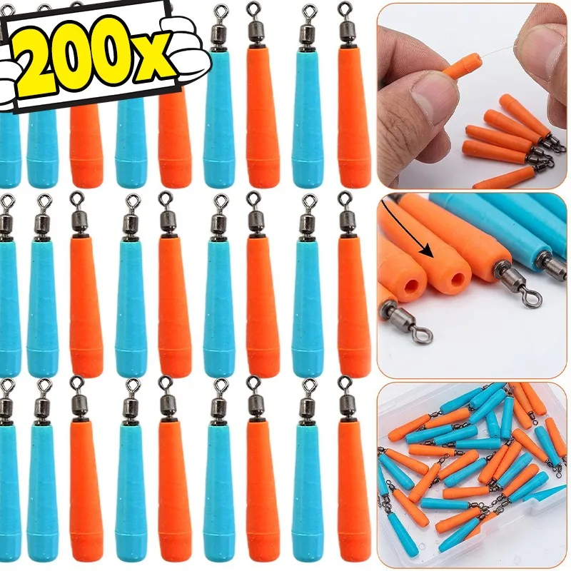 

360 Rotation High Elasticity Silicone Fishing Float Holder Strong Grip Anti Loss Bearing Seat for Sliding Float Rock Fishing Rig