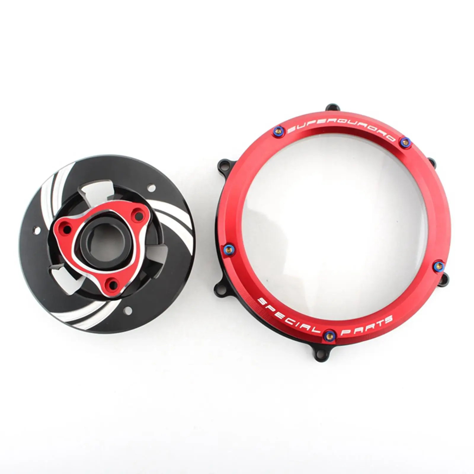 High Temperature Resistant Clear Clutch Cover Protector Guard for Ducati 959 1199 1299 Motorbikes