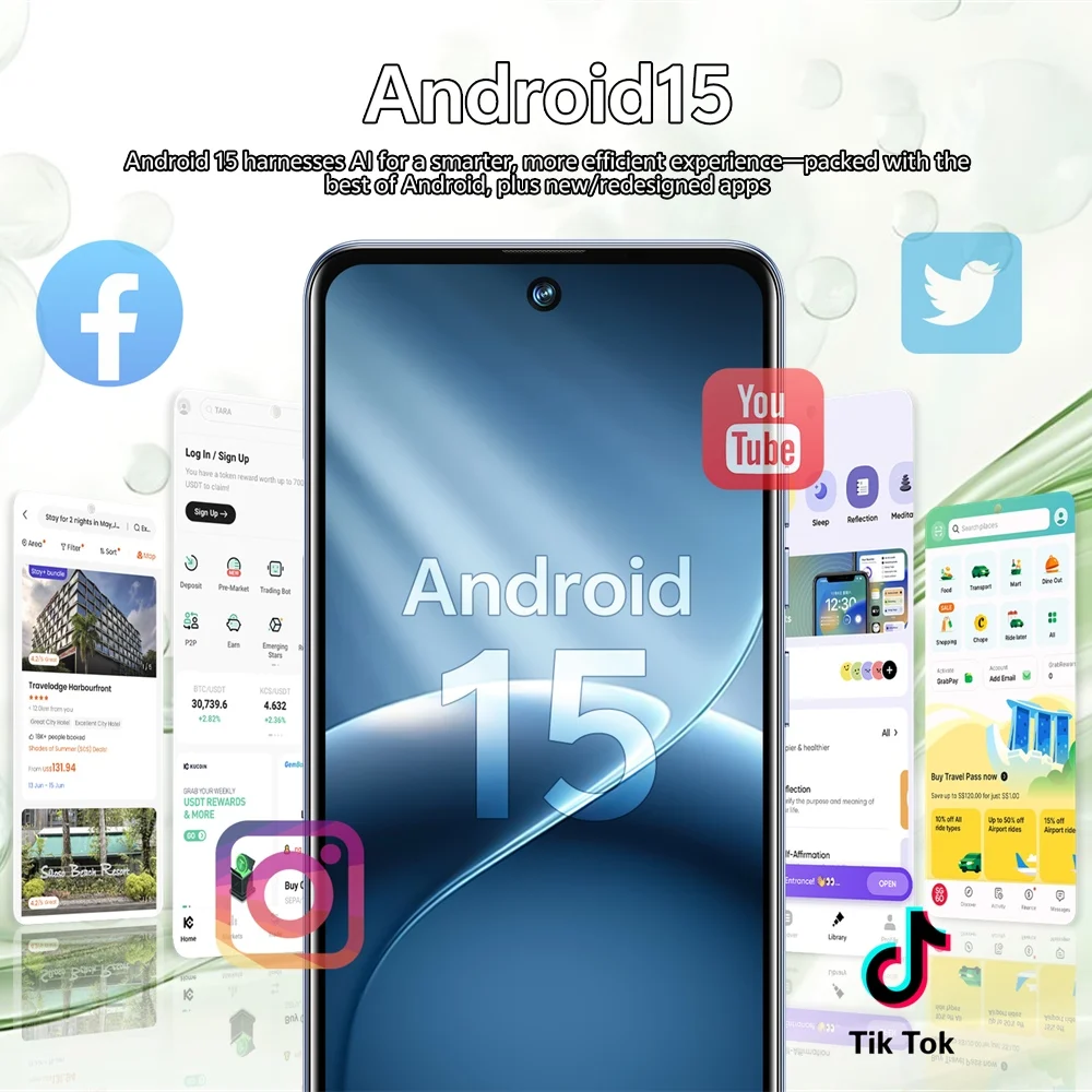 K-Touch Mobile Phones C27 Ultra Smartphone Android 5G Dual SIM 7.3 Inch Cell Phone 22GB 2TB 8000mAh Octa Core Unlock 16+48MP Camera For Men Women Gifts