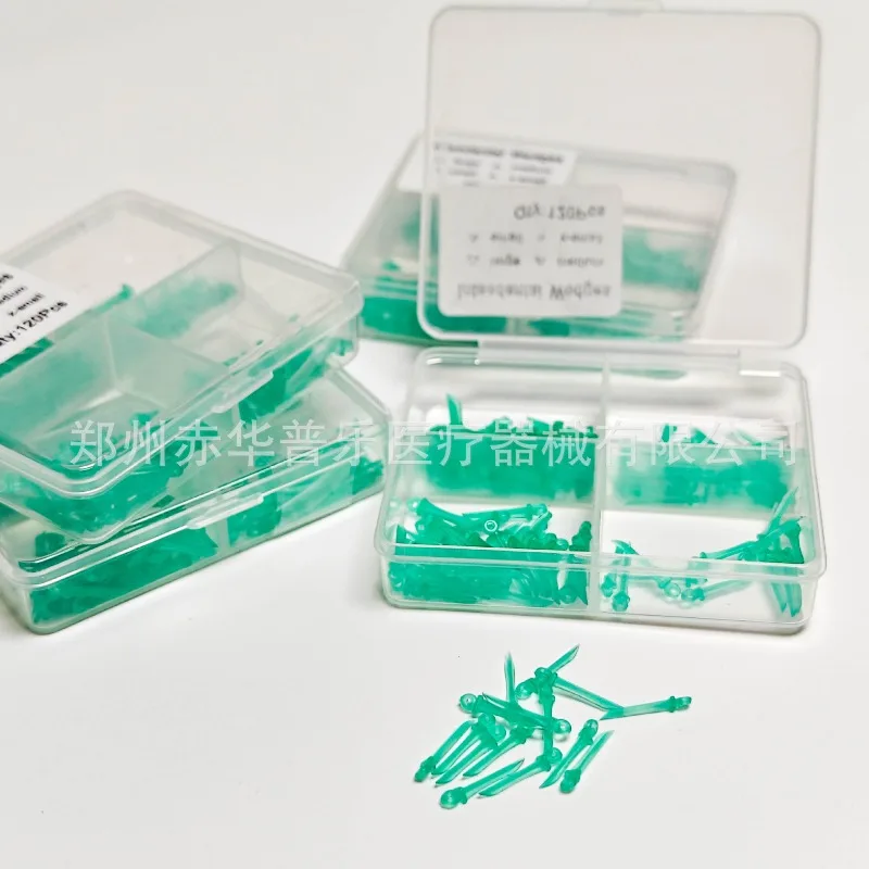 Lab Resin Interdental Wedge, Adaptive Dental Wedge 4 Sizes 120pcs/box s