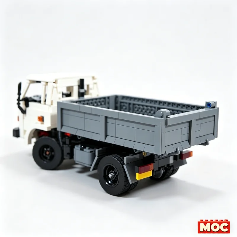 1283PCS FSC Star 200 Engineering Dump Truck Vehicle MOC Model Building Blocks DIY Assembly Educational Birthday Christmas Gifts