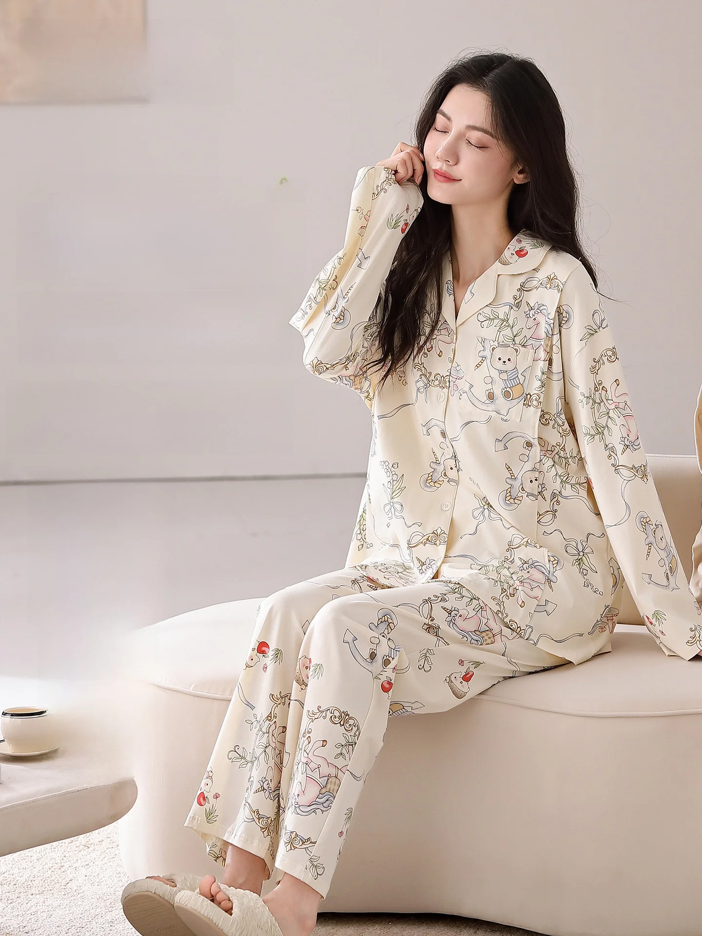 conjunto-de-ropa-de-dormir-de-maternidad-de-algodon-puro-con-almohadilla-para-el-pecho-ropa-de-casa-para-mujer-ajuste-holgado-manga-larga-comodo-y-transpirable