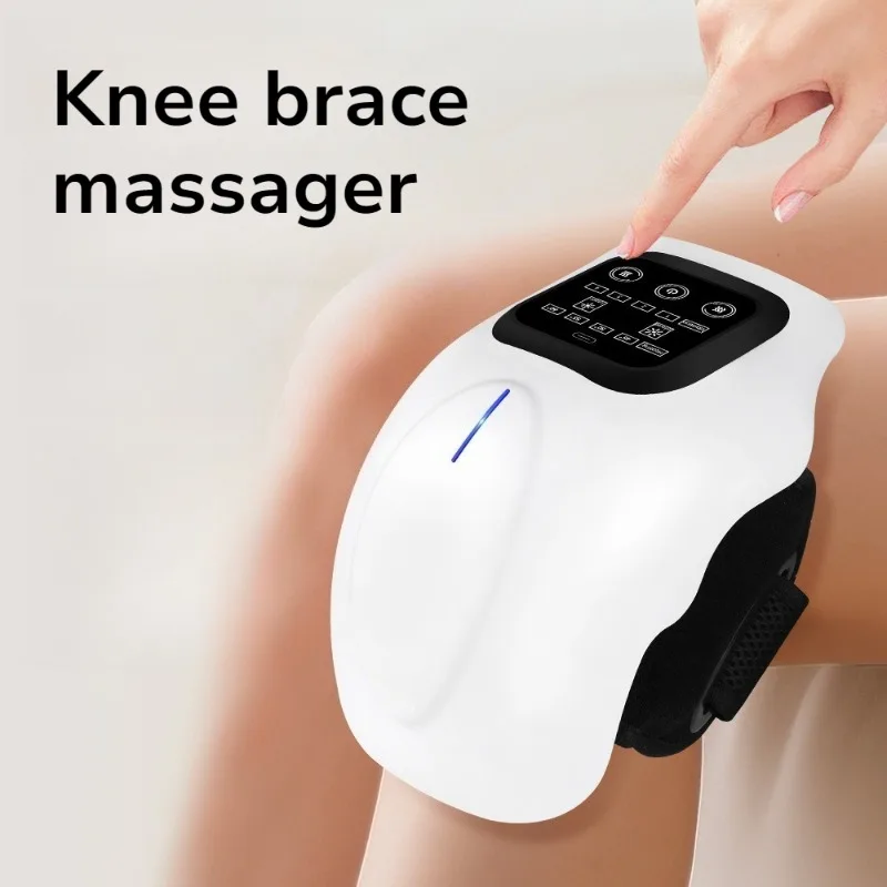 Powerful Heated Knee Massager Wireless Infrared High Frequency Vibration Knee Massage Equipment Durable Relaxation Products view 4