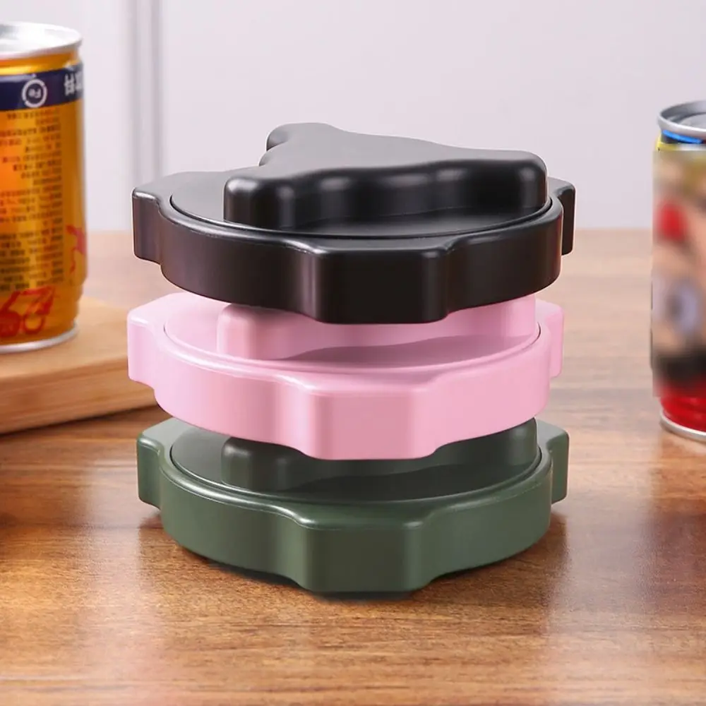 Portable Manual Screw Can Opener Rotating Design Labor-Saving Twist Cola Can Opener Magnetic Bottle Lid Open Device Weak Hand