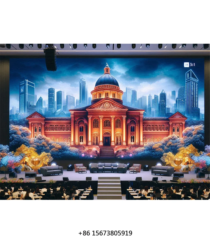 

Indoor Event Rental P2.6 P2.9 P3.9 LED Display Panel Small Wall Stage LED Screen for Concerts