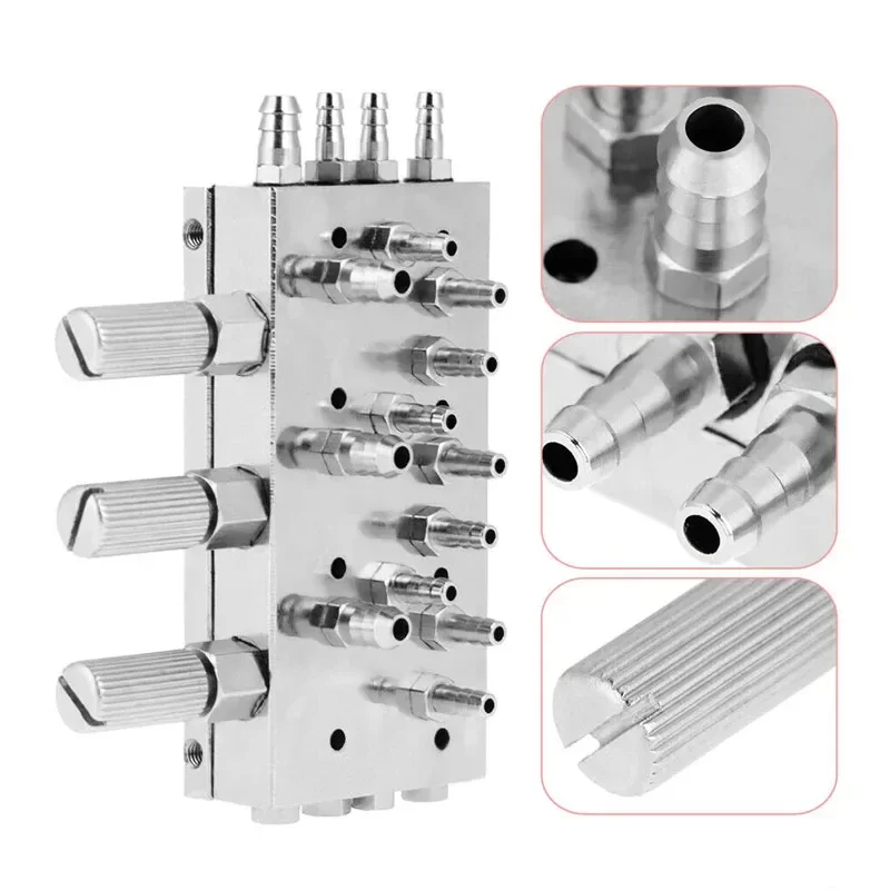 1pc 3 In 1 Dental Valve Control Dental Chair Air / Water Triple Diaphragm Membrane Valve Dental Equipment Quadruple Diaphrag