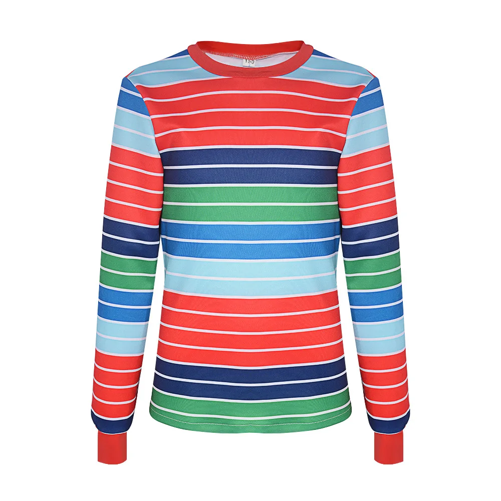

Chucky Cosplay Costume: Long-Sleeve T-Shirt / Tee - Child's Play Roleplay Outfit