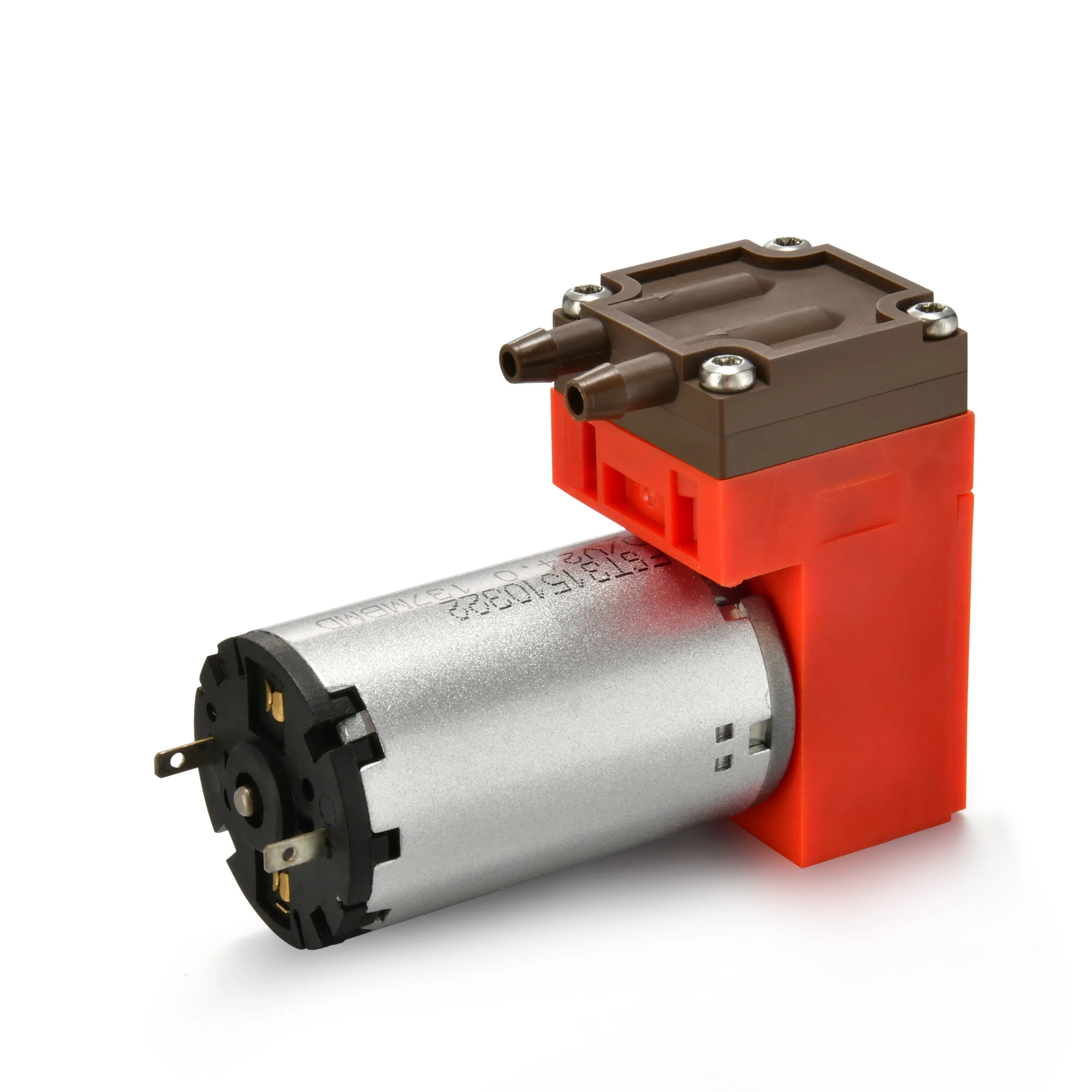 12V High Flow 4.6L/min Micro Vacuum Pump PPS Chemical Resistant Head EPDM Diaphragm Air Sampling Pump for Medical & Industrial