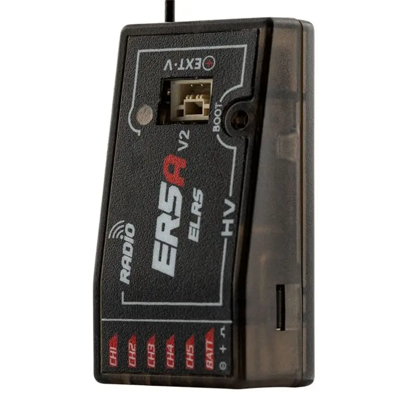 FBIL-For Radiomaster ER5A V2 RX Receiver 5CH ELRS 2.4Ghz PWM Receiver For RC FPV Fixed-Wing Racing Drone