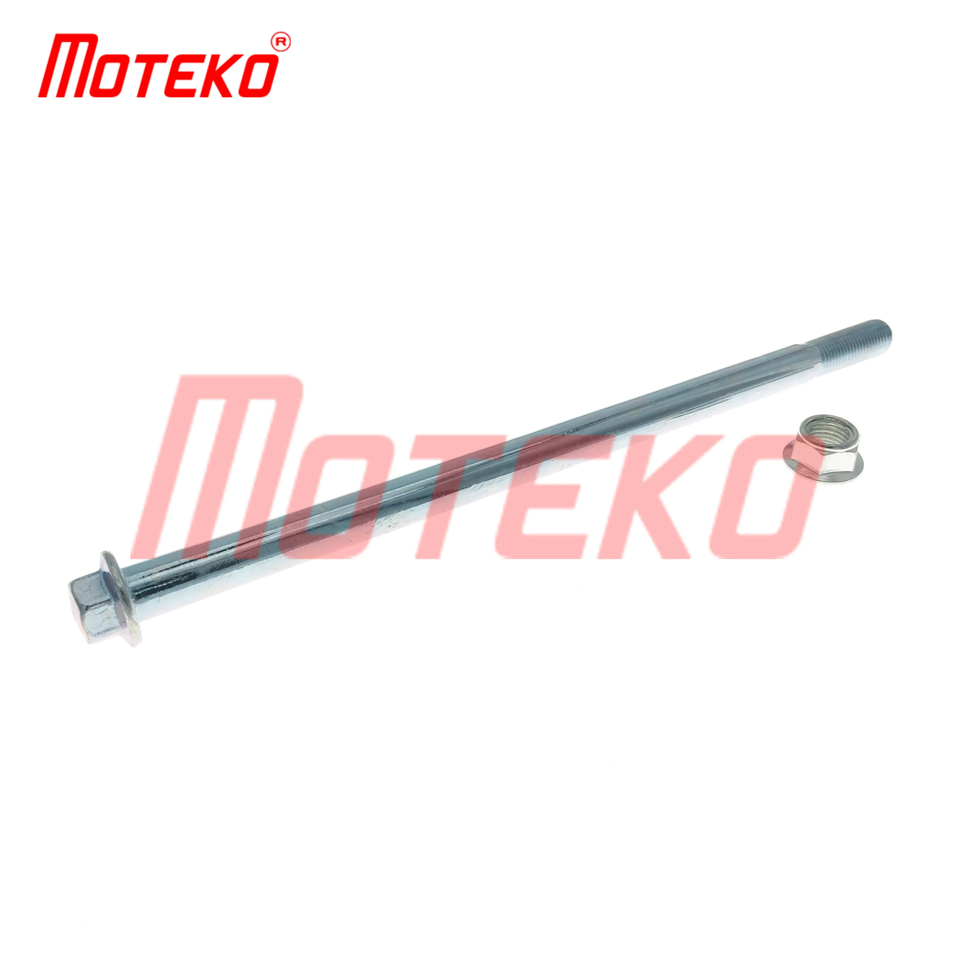 BX19110004 REAR WHEEL AXLE WITH NUT M15x275MM MOTORCYCLE ACCESSORIES FOR WY125 CGL125 GXT200 ZANELLA ZANELLA RX150