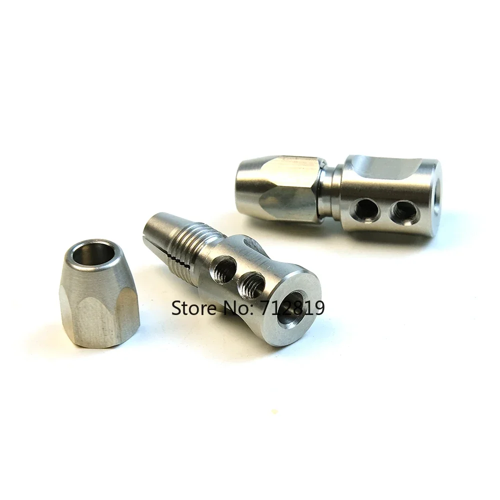 SkyArea RC Boat Motor Hex Coupler Flexible Drive Shaft Lock Coupling for Motor 3mm/4mm/5mm To Shaft 3/3.17/4/4.76/5mm