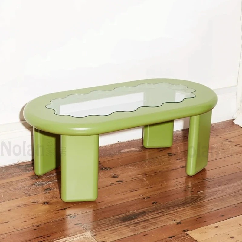 Nordic Modern Coffee Table Decoration Living Room Designer Aesthetic Coffee Table Unique Italian Mesa Auxiliar Home Furniture