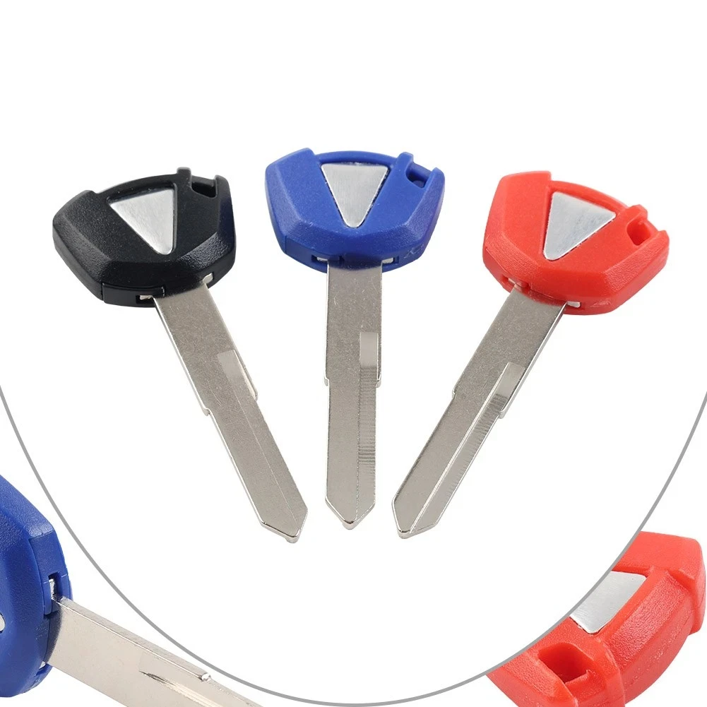 Motorcycle Uncut Blade Blank Key For Kawasaki Vulcans Versys 650 1000 EX400 ER650 EX650 ZX1000 SX ZX10RR ZX1000 ZX14R ZX1400