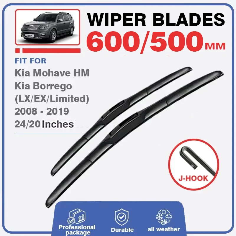 Car Wiper Blades For KIA Mohave 24\