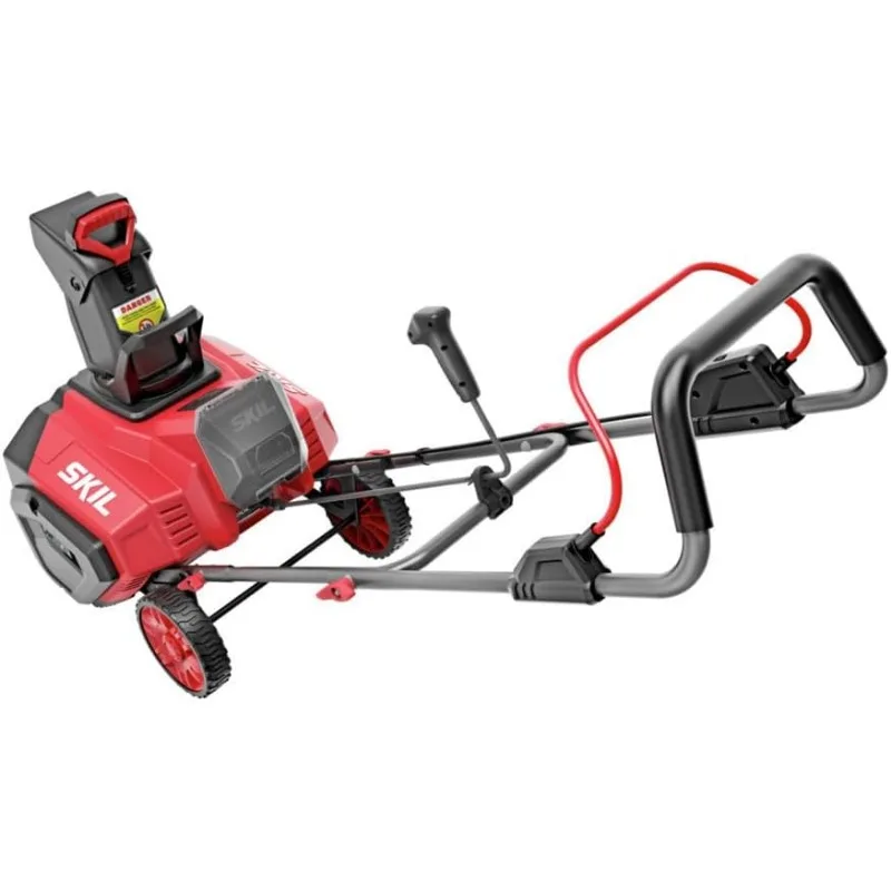 Imagem -03 - Skil Pwr-brushless 40v 20 Inch 40v Single Stage Snow Blower Tool Only Sb2001c00 Red