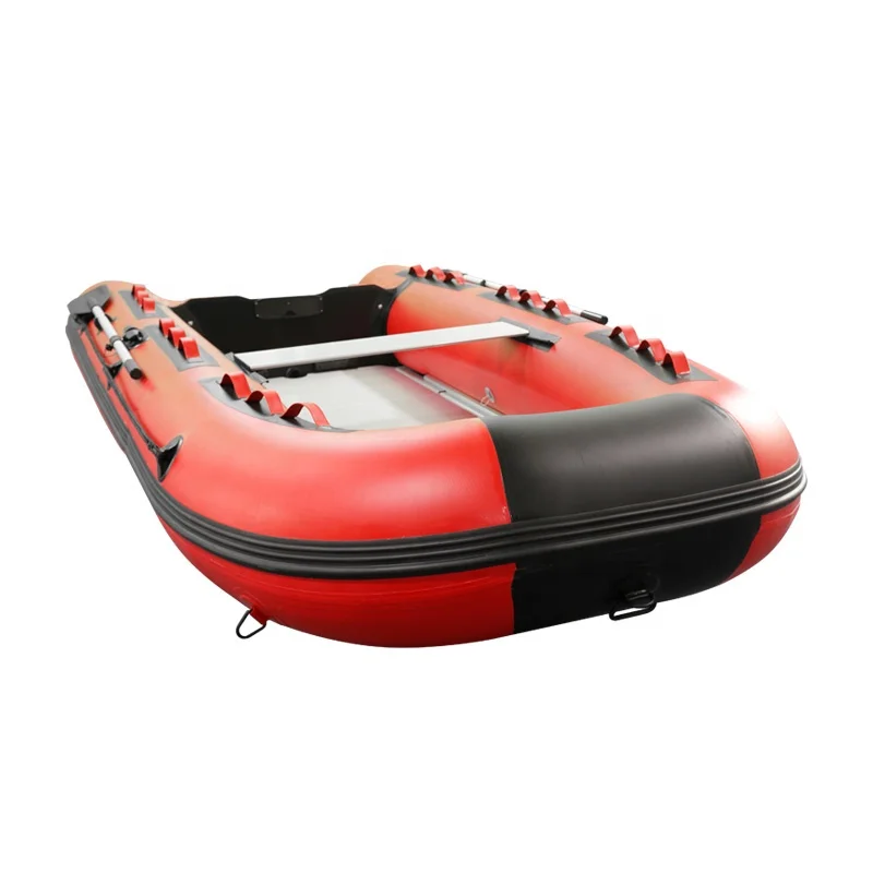 

360CM Inflatable Boat with Sunshade Taking 4 Persons Driving in Lake, River and Offshore Sea