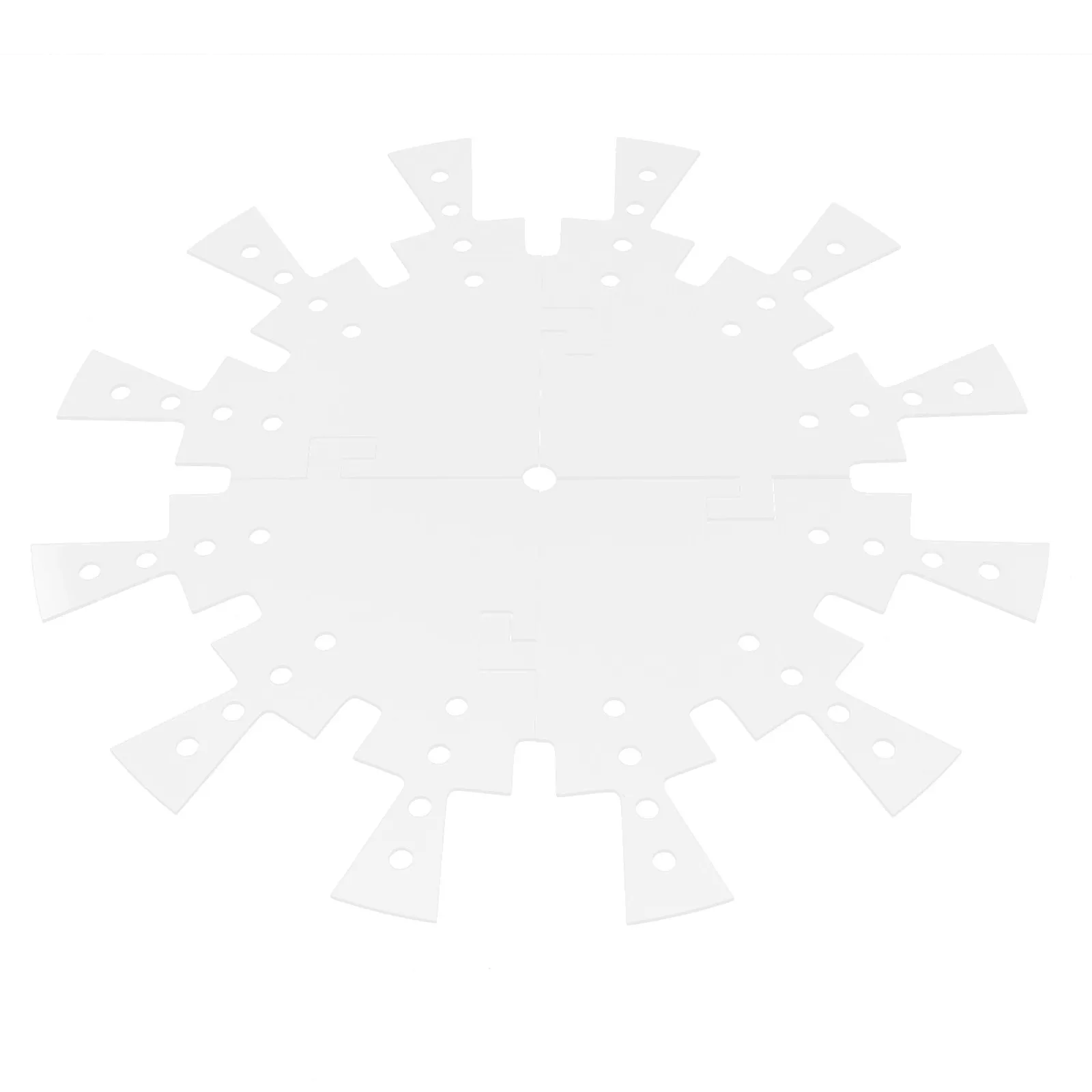 

Набор из 1 шт. прозрачных акриловых трафаретов для циферблатов часов, 30 см, для фрезерования, инструменты для самостоятельного изготовления деревянных часов и поделок