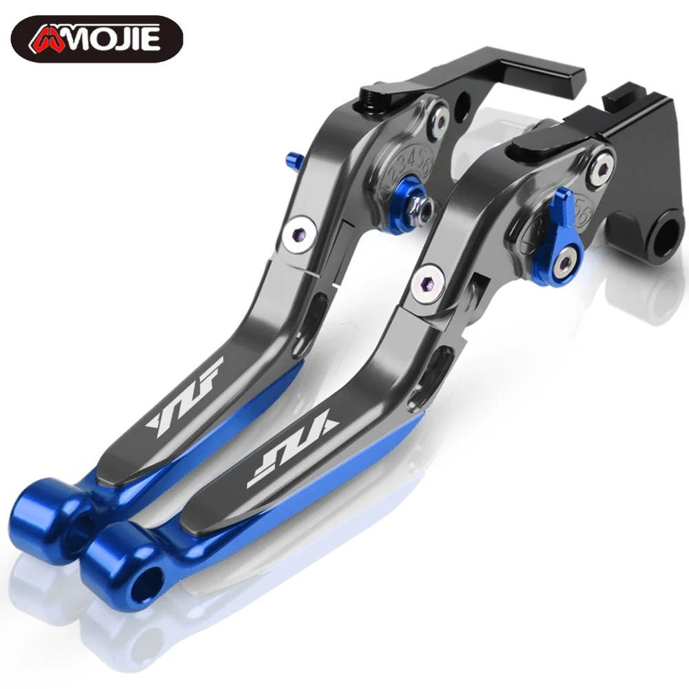 Adjustable Foldable Extendable Motorbike Brakes Clutch Levers For Yamaha YZF R1 R6 YZFR1 YZFR6 YZF-R6 1999 2000 2001 2002 2003