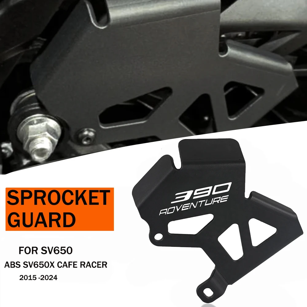 

390 Adventure Front Sprocket Case Saver Guard Protector Chain Guard Cover For 390 ADV 390Adventure 2019 2020 2021 2022 2023
