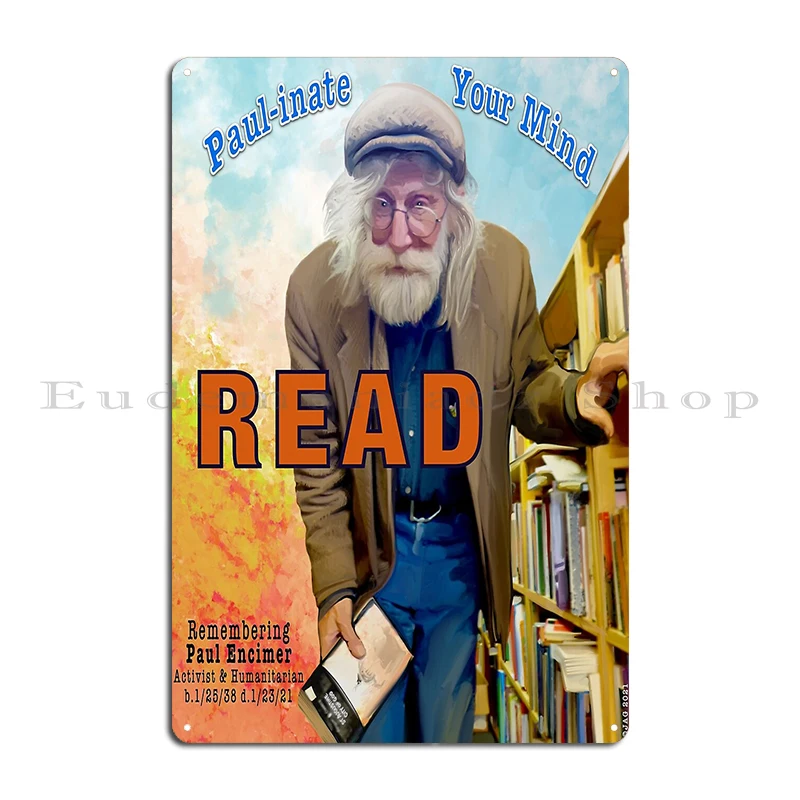 الكتب الملحمية لقراءة رجل تيريزا تيسا الرمادي عقارب الساعة الأميرة بول يركب عقلك قراءة ملصق علامة القصدير المعدني العتيق