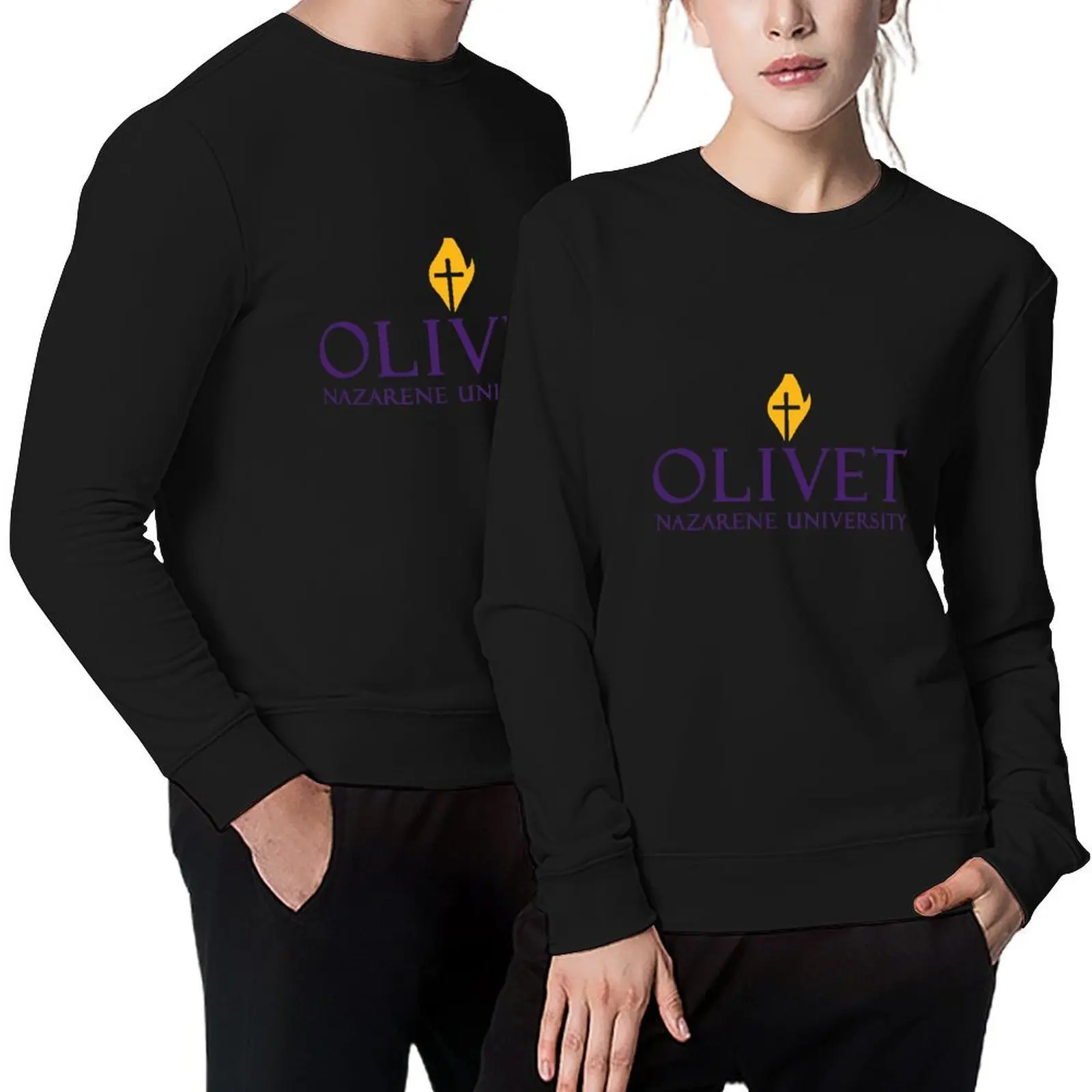 

Olivet Nazarene College Pullover japanese style men's autumn clothes korean clothes autumn clothes hoody