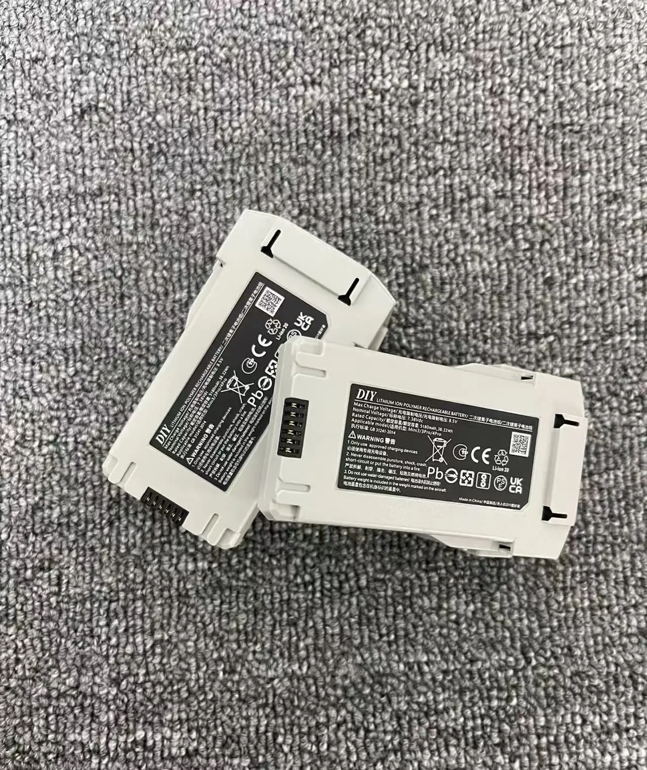 1pcs new for DJI mini 4pro mini3 pro 6800mah BWX140-2590-7.32 expansion battery drone hovering 47minute DIY   160G